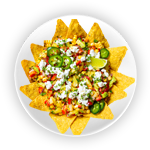 Loaded Chicken Nachos 